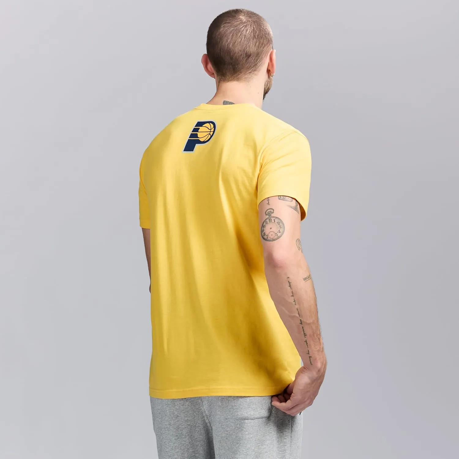 Men's X NBA Officially Licensed Graphic Short Sleeve Lightweight Crew Neck Cotton Team T-Shirt