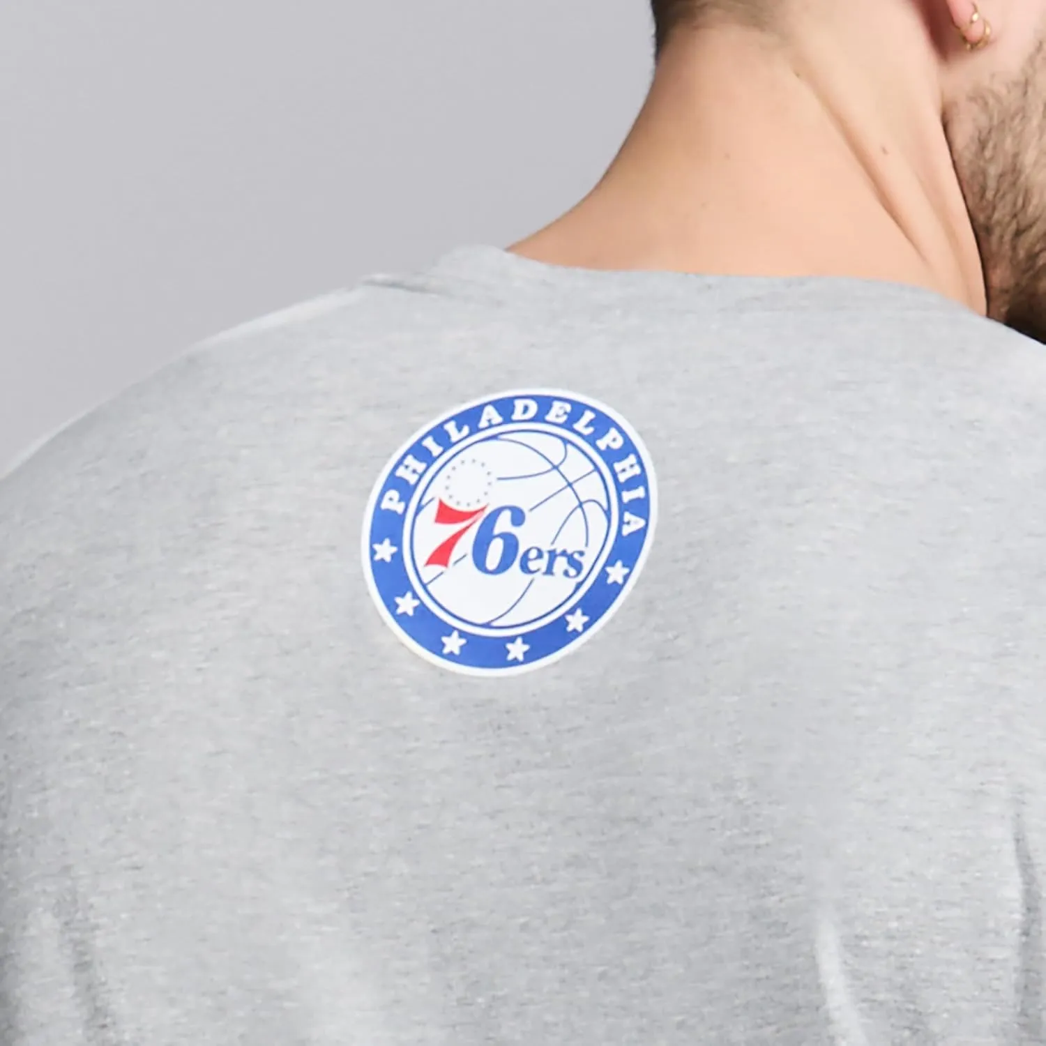 Men's X NBA Officially Licensed Graphic Short Sleeve Lightweight Crew Neck Cotton Team T-Shirt