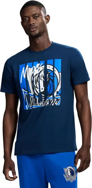 Men's X NBA Officially Licensed Graphic Short Sleeve Lightweight Crew Neck Cotton Team T-Shirt