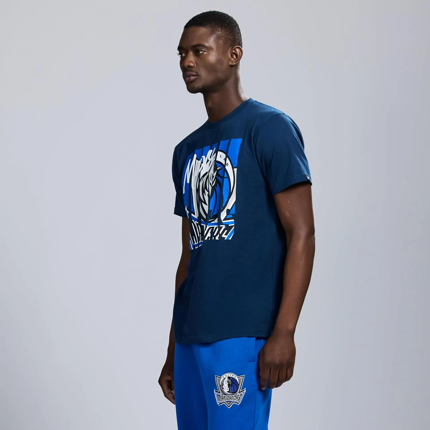 Men's X NBA Officially Licensed Graphic Short Sleeve Lightweight Crew Neck Cotton Team T-Shirt