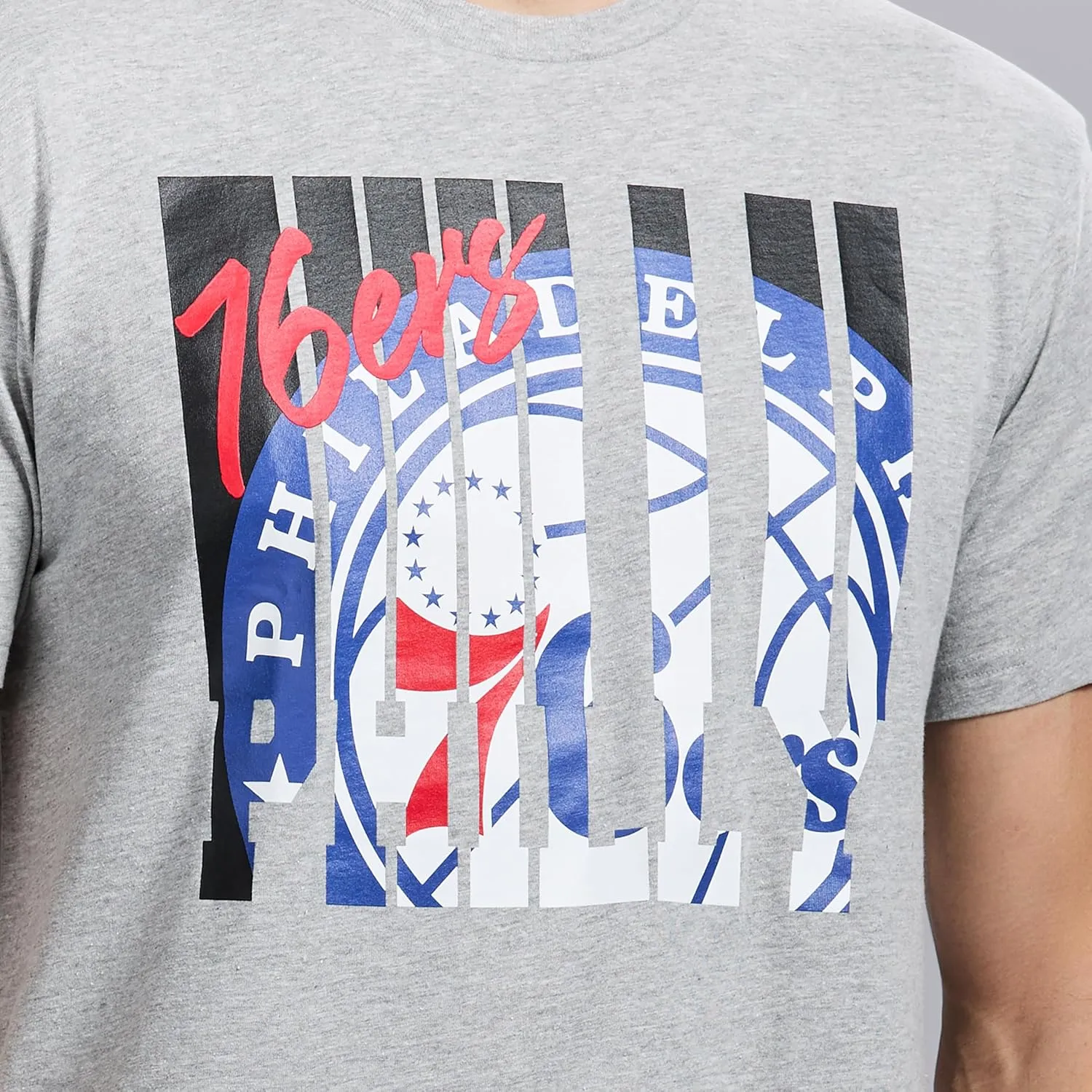 Men's X NBA Officially Licensed Graphic Short Sleeve Lightweight Crew Neck Cotton Team T-Shirt
