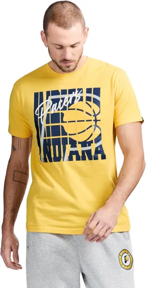 Men's X NBA Officially Licensed Graphic Short Sleeve Lightweight Crew Neck Cotton Team T-Shirt