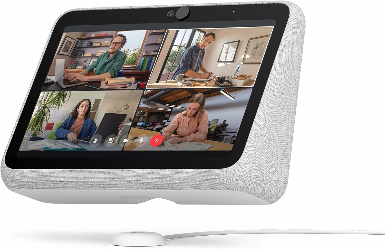 Meta Portal Go - Portable Smart Video Calling 10” Touch Screen with Battery, Grey (Renewed)