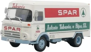 Metal Vehicles Toys 1:43 for Barreiros Saeta Spar 1968 Cargo Van Car Model Alloy Simulation Car Model Home Decoration Home Or Office Décor