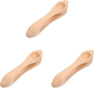 Milisten 3pcs Special Musical Spoon Kids Instrument Set Musical Spoon Wood Child Percussion Instrument Wooden Kindergarten