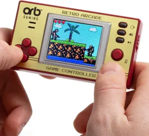 Mini Retro Games Console, 150 in-Built Games, 8-Bit Retro Gaming Handheld Console, 1.8” Full Colour LCD Screen Pocket Console, Immersive Sound Games Console - ThumbsUp!