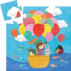 Mini The Hot Air Balloon, 16 Pieces