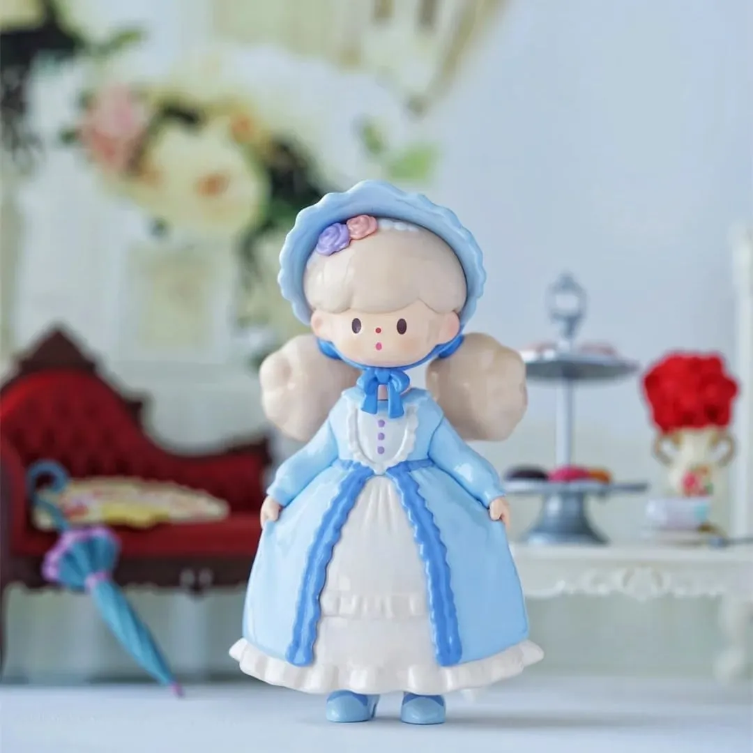 Molinta Back to Rococo Series Blind Box Figures 9PCs Cute Collectible Toys Home Decorations, Holiday Birthday Gifts