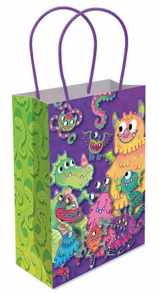 Monsters themed 12 Party Bags with Fillers