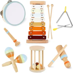 Montessori Toddler Musical Instruments Set - 8pcs
