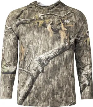 Mossy Oak Men's Camo Hoodie Lightweight Hunting Shirts