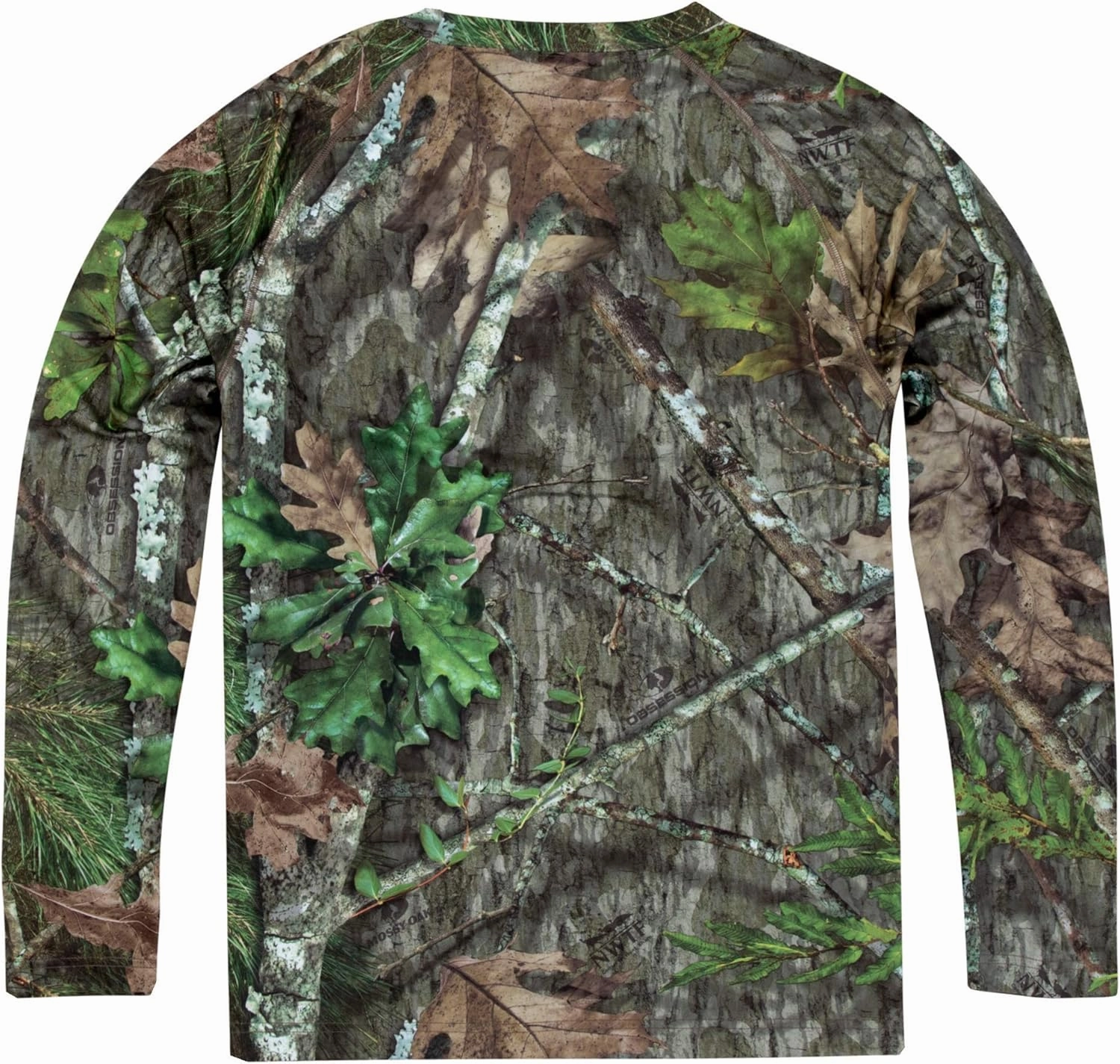 Mossy Oak Men's Hunting Shirt Camo Clothes Long Sleeve