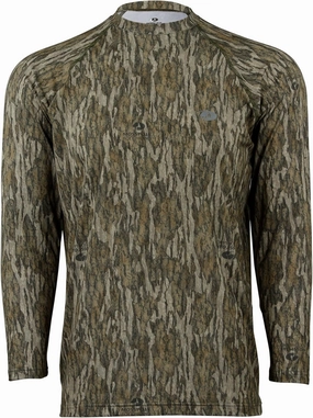 Mossy Oak Men's Hunting Shirt Camo Clothes Long Sleeve