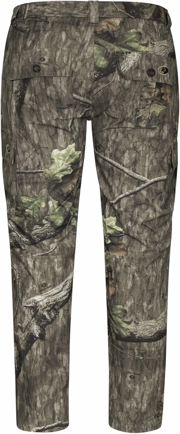 Mossy Oak Men's Lightweight Camo Hunting Pants Tibbee