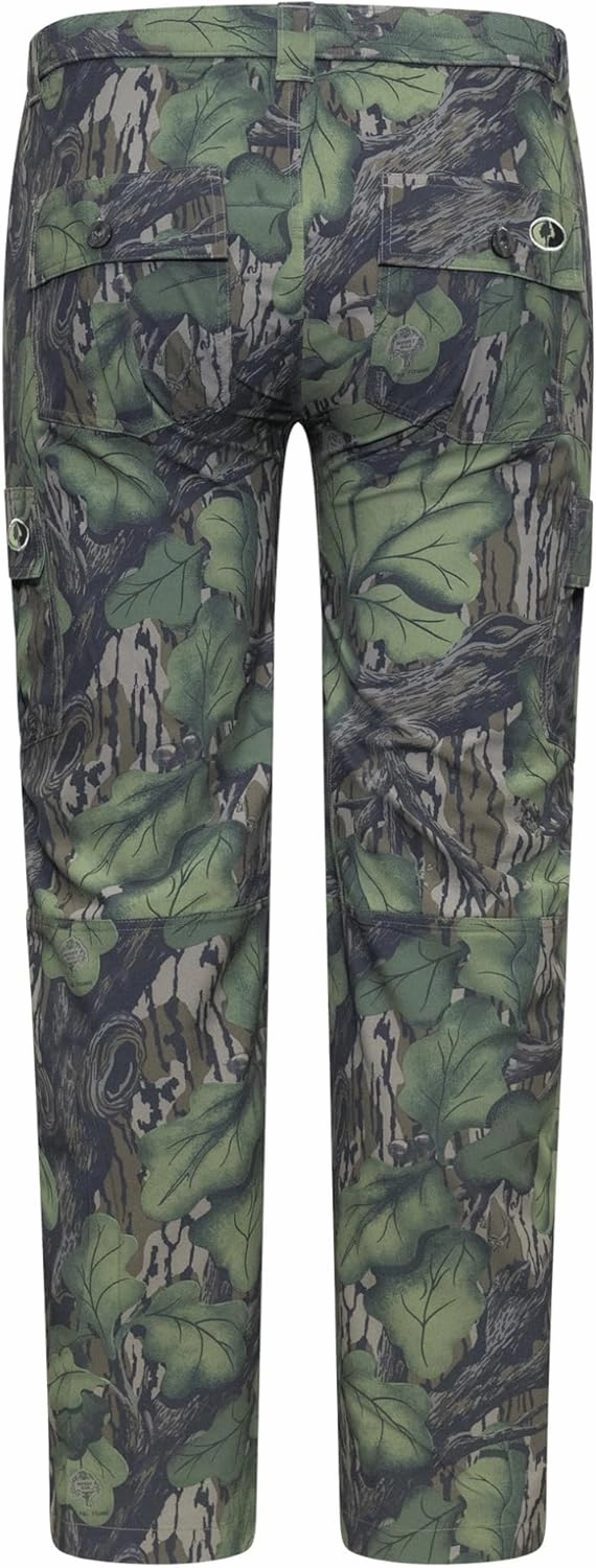 Mossy Oak Men's Lightweight Camo Hunting Pants Tibbee