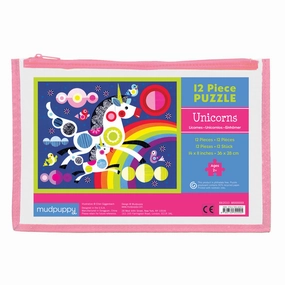 Mudpuppy | Unicorns Puzzle 12pc