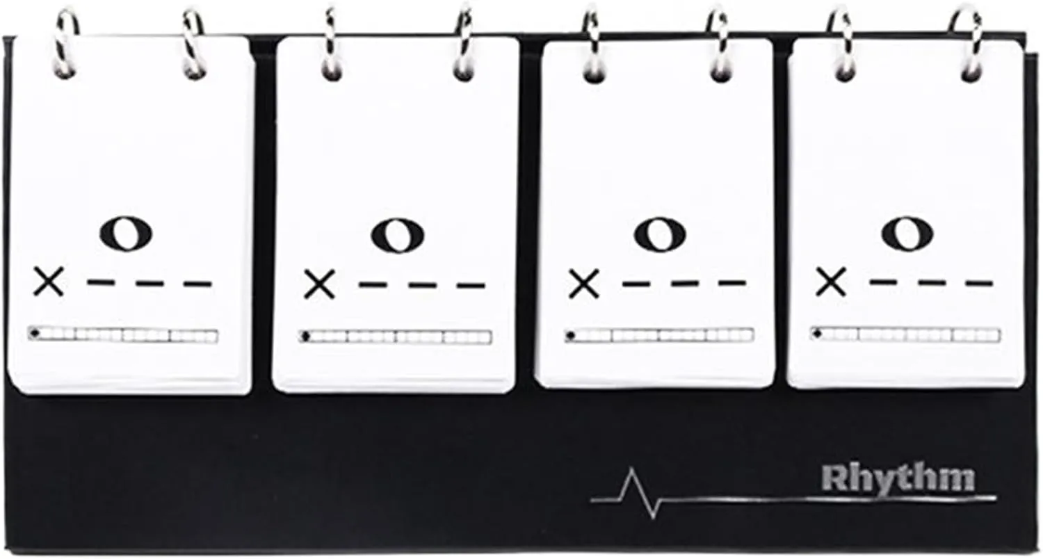 Music Flash Cards, Music Theory Rhythm Flash Cards Note Training Card Education Improve Sightreading & Musical Terminalogy for Beginner Students, Black, Toys