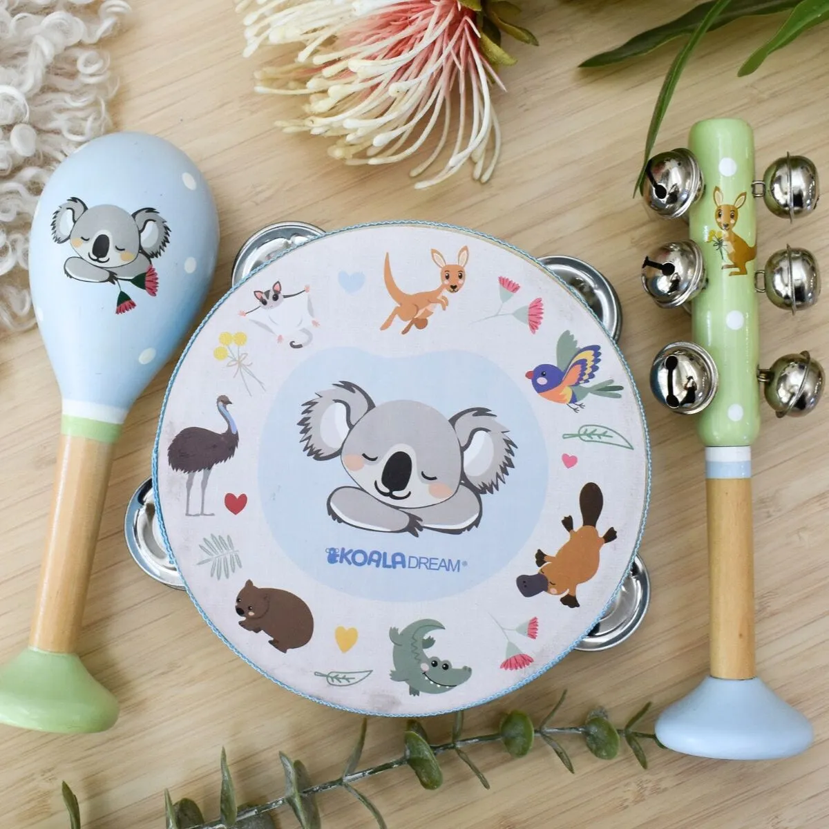 Musical Set | 3 Pieces - Australian Animals
