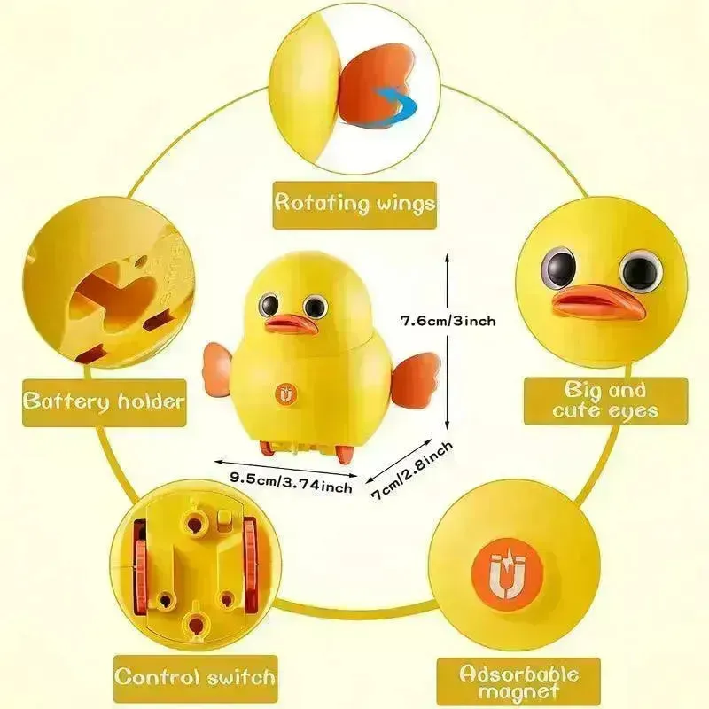 Musical Swaying Magnetic Mother Duck
