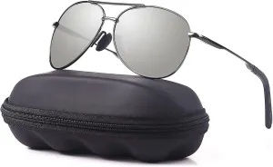 mxnx Aviator Sunglasses for Men Polarized Women UV Protection Lightweight Driving Fishing Sports Unisex glasses MX208
