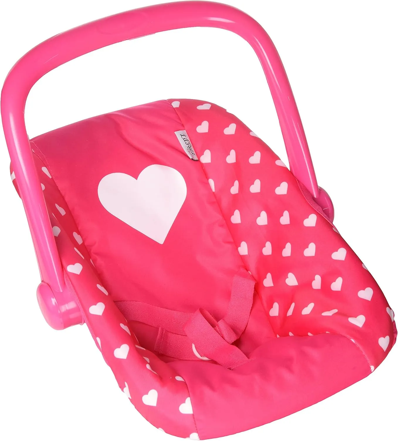 My First Doll Car Seat Infant Seat, ADJUSTABLE CARRIER – Converts from Rocking Bouncer Baby Doll Carrier to Feeding Seat –Pretend Play Toy