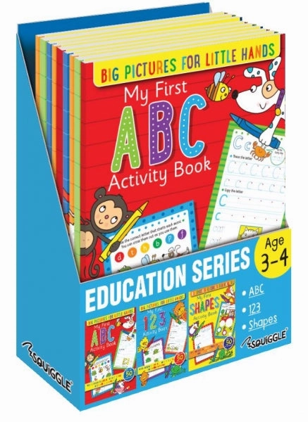 My First ABC/123/Shapes Activity Book