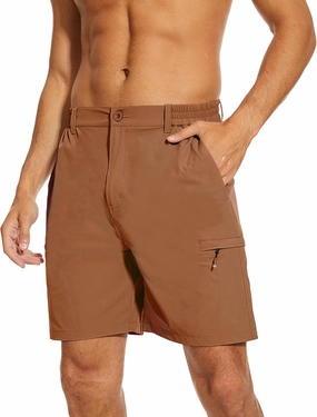 NATUVENIX Hiking Shorts Men, Quick-Dry Fishing Shorts for Men Lightweight Stretch Work Shorts Causal Travel