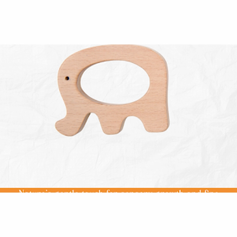 Newborn Gift Set - Wooden Musical Rattles and Teether (3-12 Months)