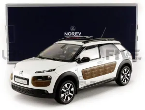 Norev 1:18 2014 Citroen C4 Cactus - Pearl White & Chocolate Airbump