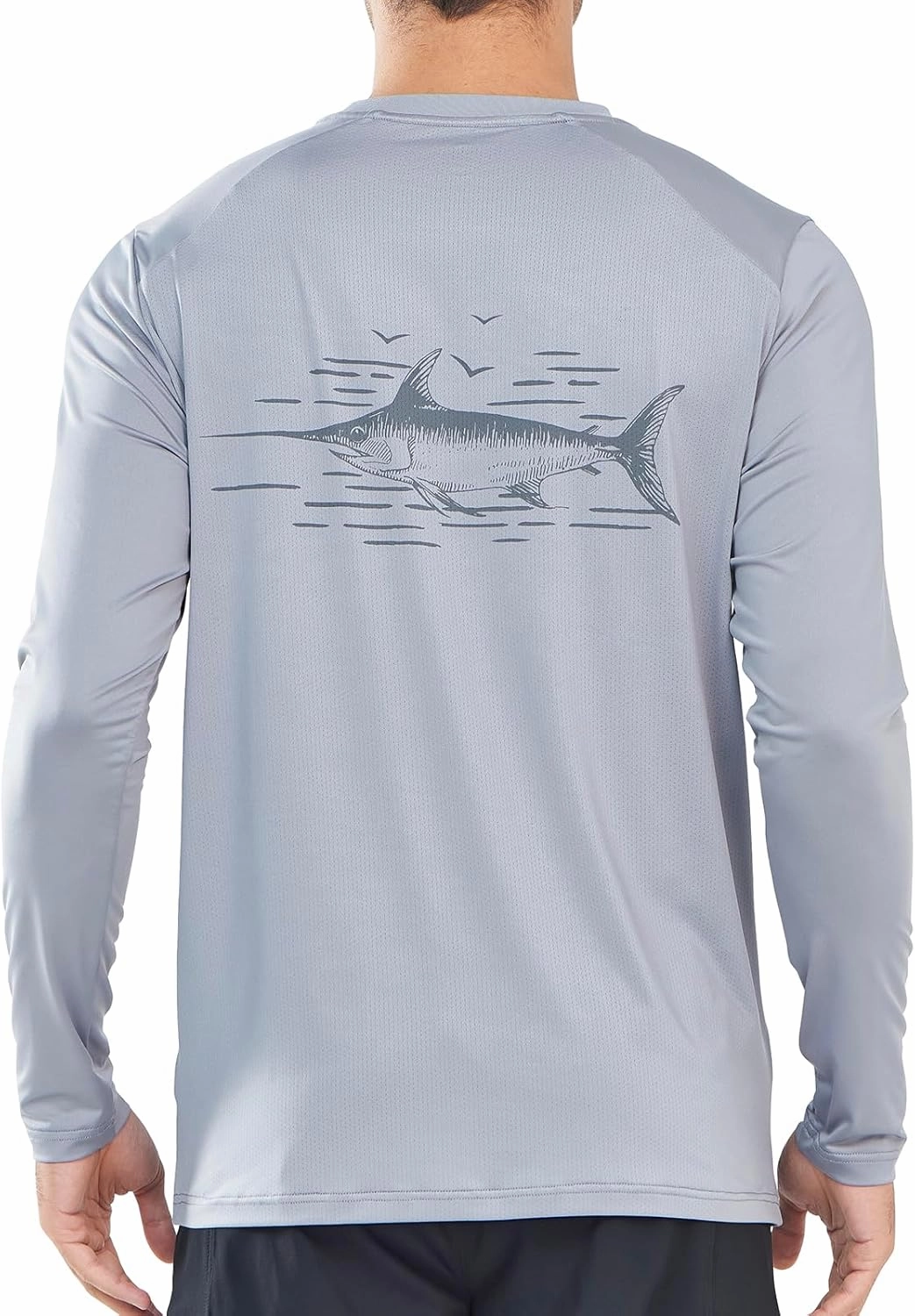 NORTHYARD Men's UPF 50  Sun Protection Shirts Long Sleeve Swim Beach Rash Guard UV Lightweight Quick Dry Fishing SPF T-Shirt
