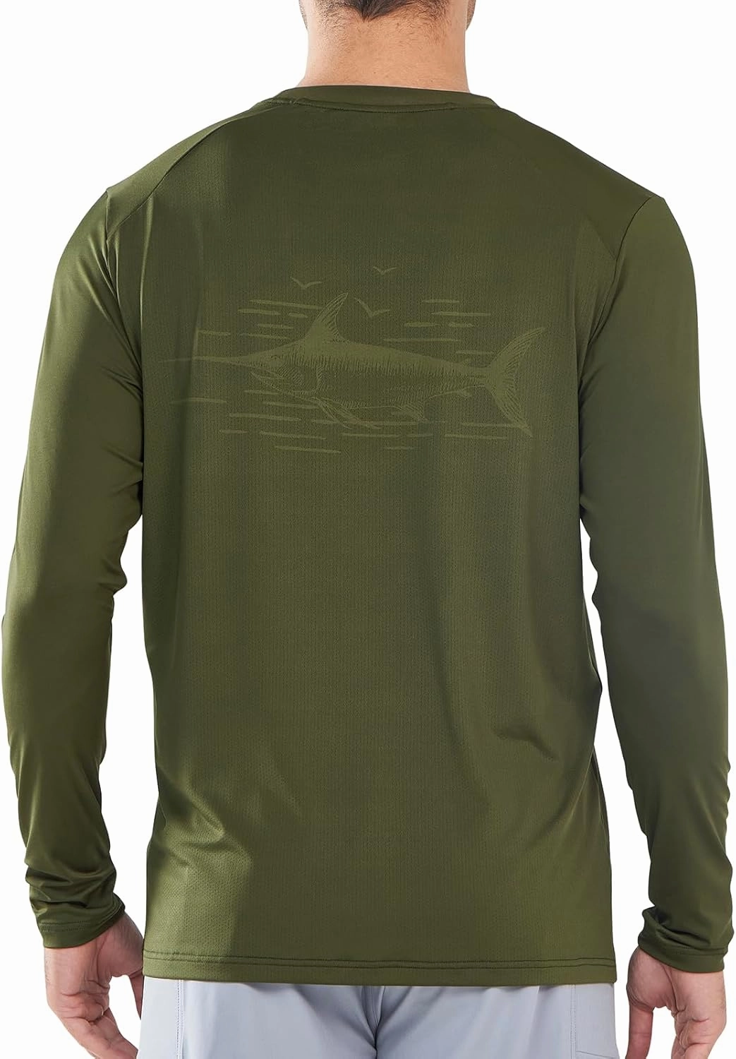NORTHYARD Men's UPF 50  Sun Protection Shirts Long Sleeve Swim Beach Rash Guard UV Lightweight Quick Dry Fishing SPF T-Shirt