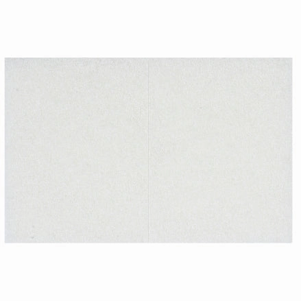 Norton Bear-Tex 456 White Cleaning Non-Woven Perforated Hand Pads, 45600