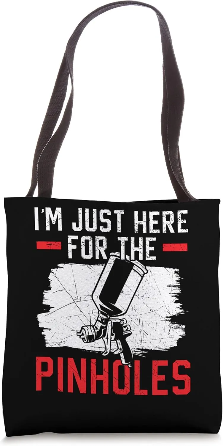 Nothing Haunts Us Like Pinholes After The Drying Process Tote Bag