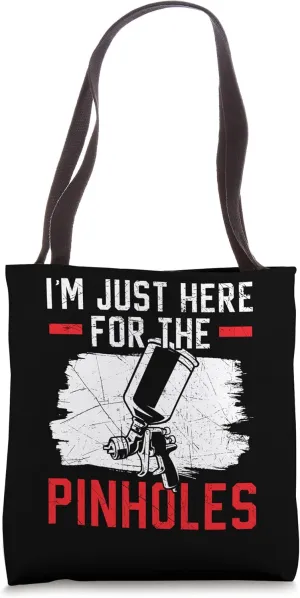 Nothing Haunts Us Like Pinholes After The Drying Process Tote Bag