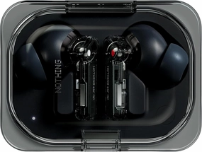 Nothing Ear (a) Wireless Earbuds with ChatGPT Integration, 45dB Hybrid Noise Cancelling Earbuds, Hi-Res Audio, Advanced Equaliser, Dual Connect, 6 Mics,42.5H Playtime Ear buds Wireless Bluetooth Black