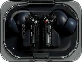 Nothing Ear (a) Wireless Earbuds with ChatGPT Integration, 45dB Hybrid Noise Cancelling Earbuds, Hi-Res Audio, Advanced Equaliser, Dual Connect, 6 Mics,42.5H Playtime Ear buds Wireless Bluetooth Black