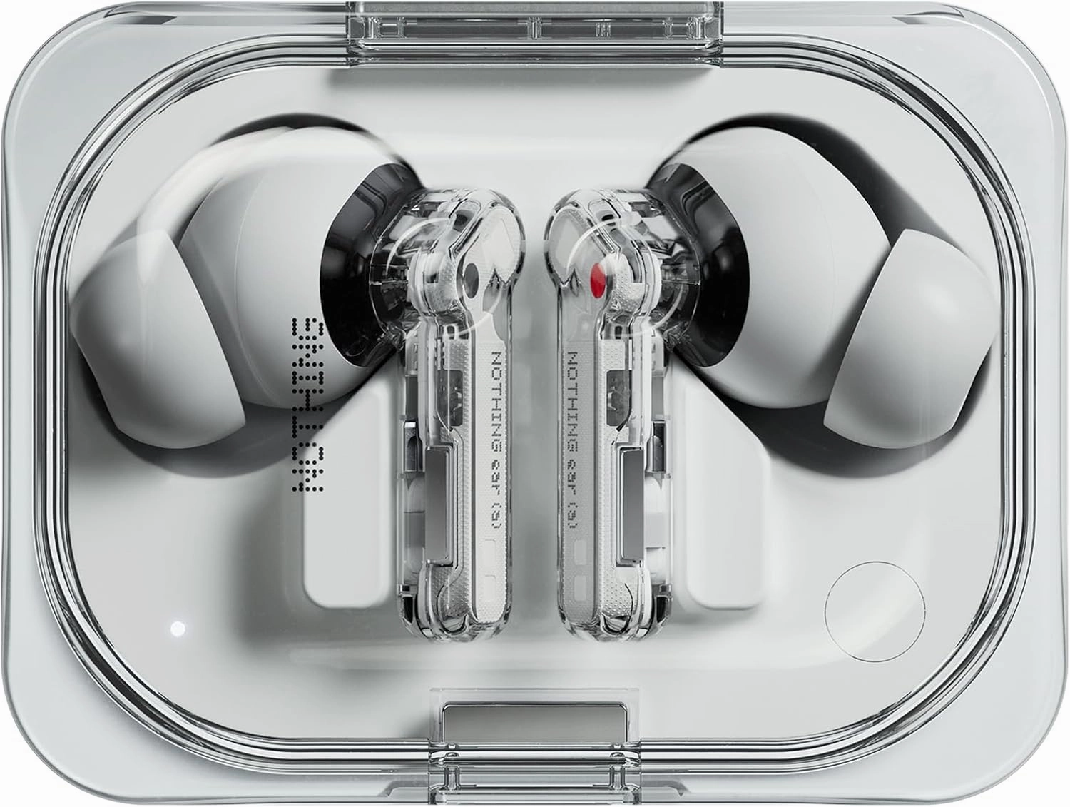 Nothing Ear (a) Wireless Earbuds with ChatGPT Integration, 45dB Hybrid Noise Cancelling Earbuds, Hi-Res Audio, Advanced Equaliser, Dual Connect, 6 Mics,42.5H Playtime Ear buds Wireless Bluetooth White