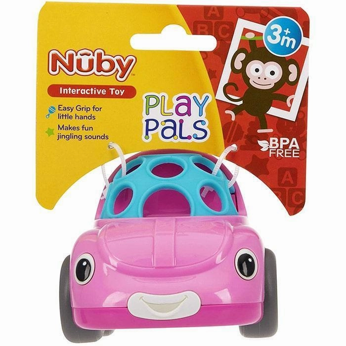 Nuby Play Pals - Vehicle Baby Rattle