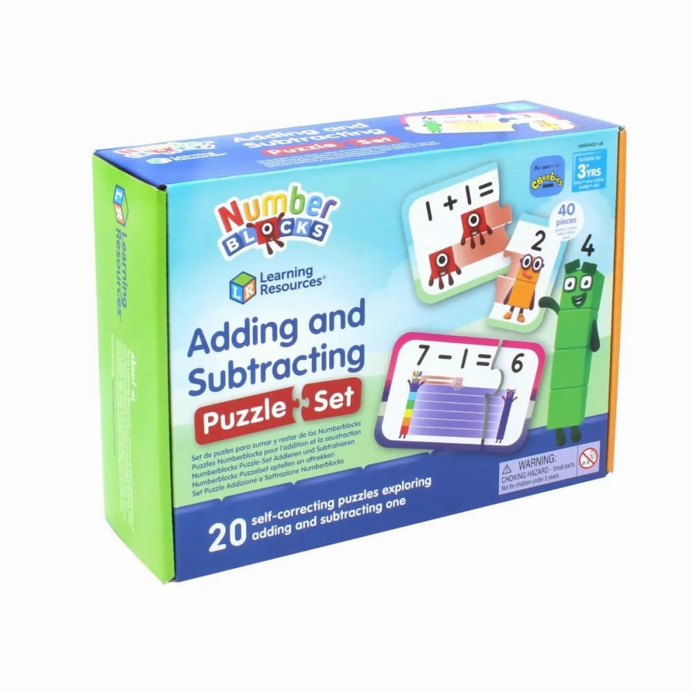 Numberblocks® Adding and Subtracting Puzzle Set