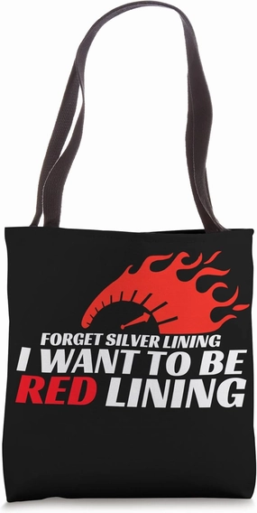 Open Throttle Car Racing Mechanic Engineer Muscle Car Race Tote Bag