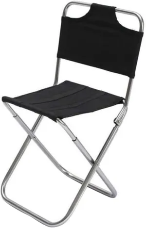 Outdoor Portable Folding Chair Lightweight Compact Fishing Stool for Camping Hiking Bbqs and Leisure Activities Convenient Space Saving Design