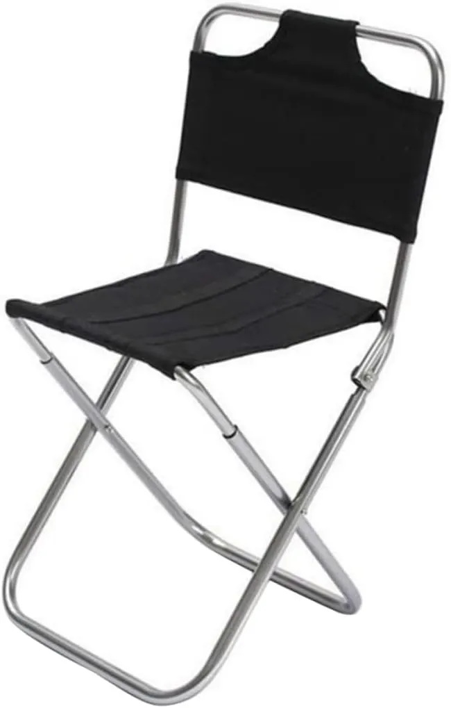 Outdoor Portable Folding Chair Lightweight Compact Fishing Stool for Camping Hiking Bbqs and Leisure Activities Convenient Space Saving Design