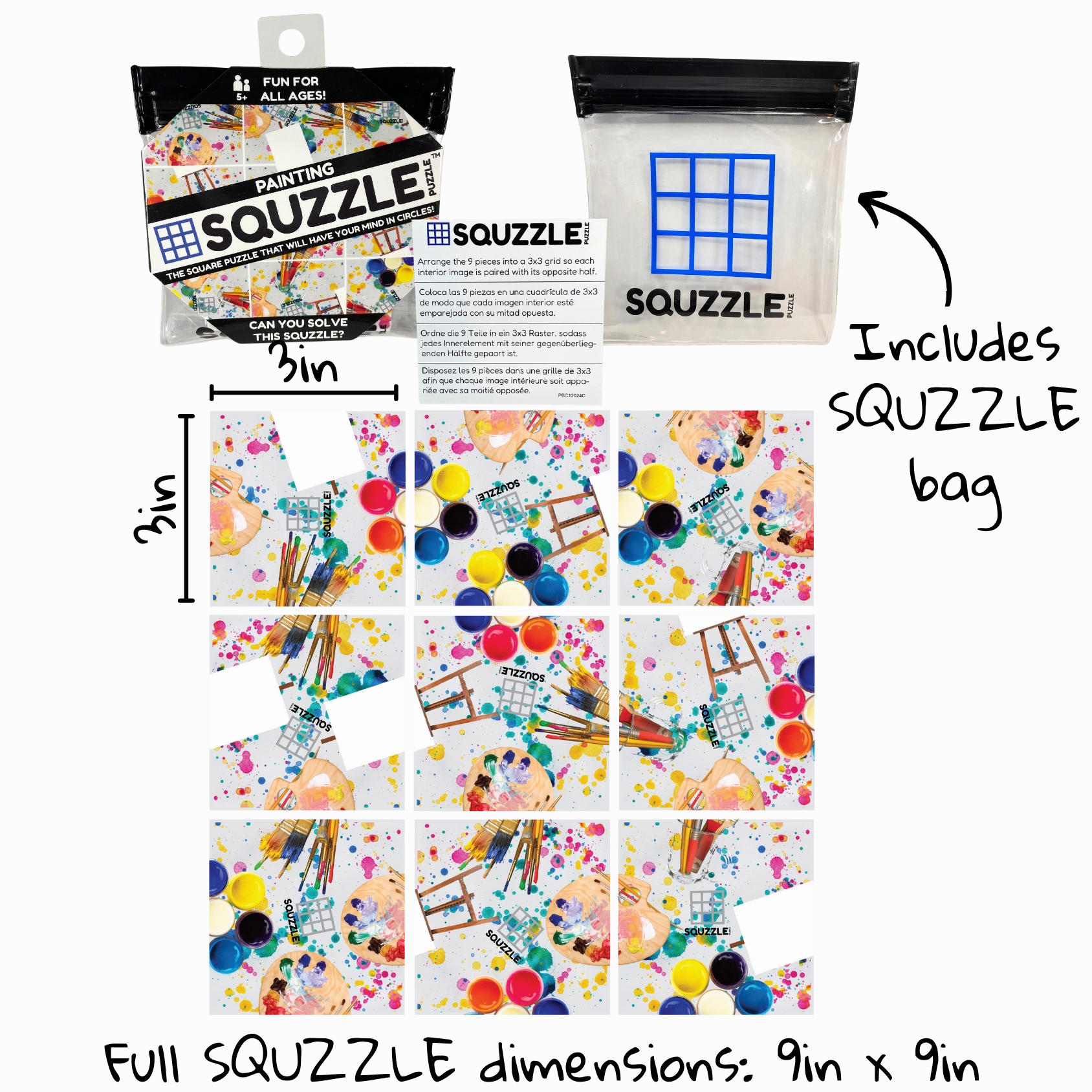 Painting Squzzle Puzzle