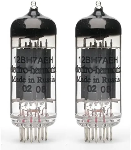 Pair of Electro-Harmonix 12BH7 EH Preamp Vacuum Tube