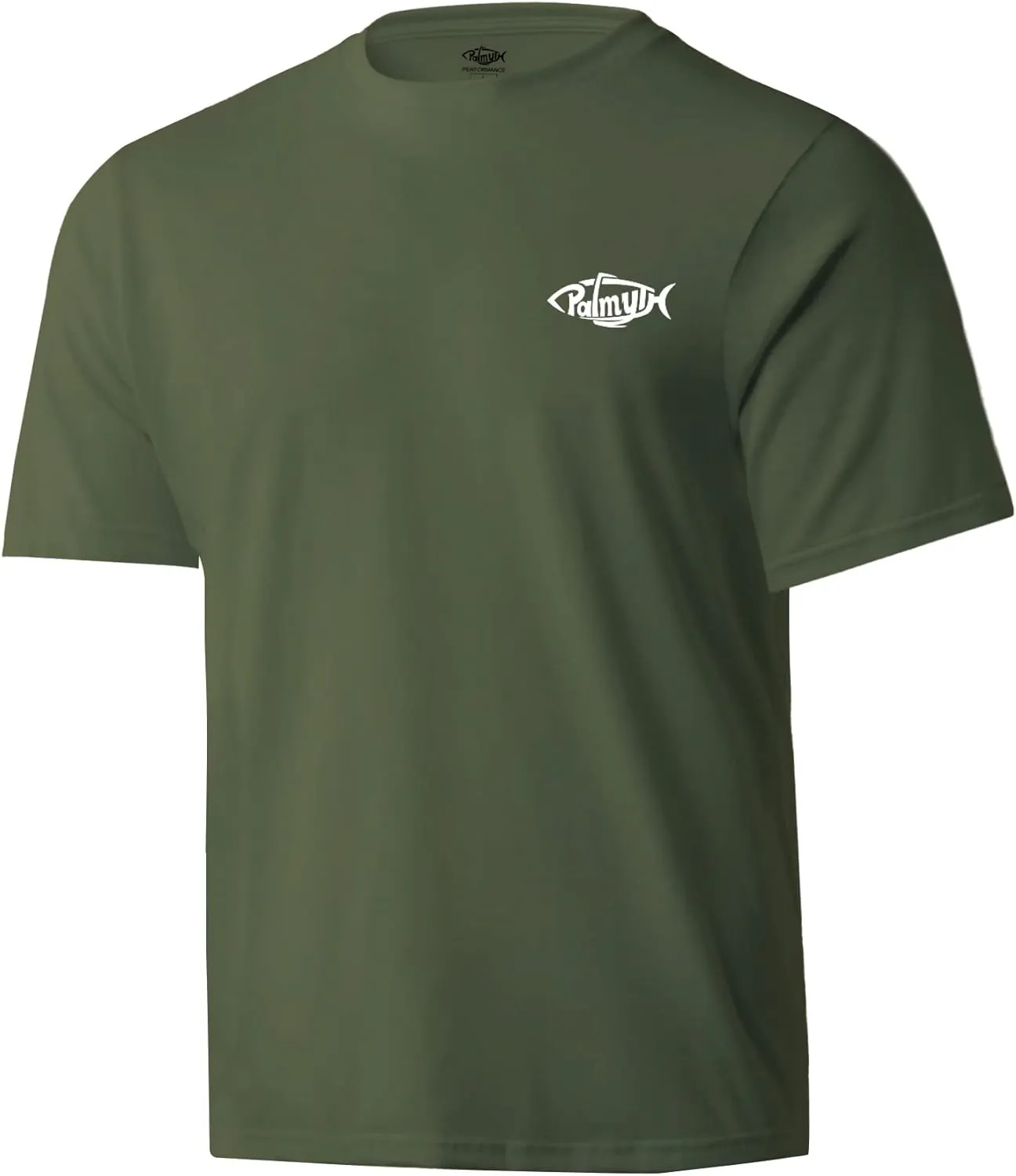 Palmyth Men's Fishing Shirt Short Sleeve Sun Protection UV UPF 50  SPF T-Shirt