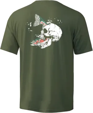 Palmyth Men's Fishing Shirt Short Sleeve Sun Protection UV UPF 50  SPF T-Shirt