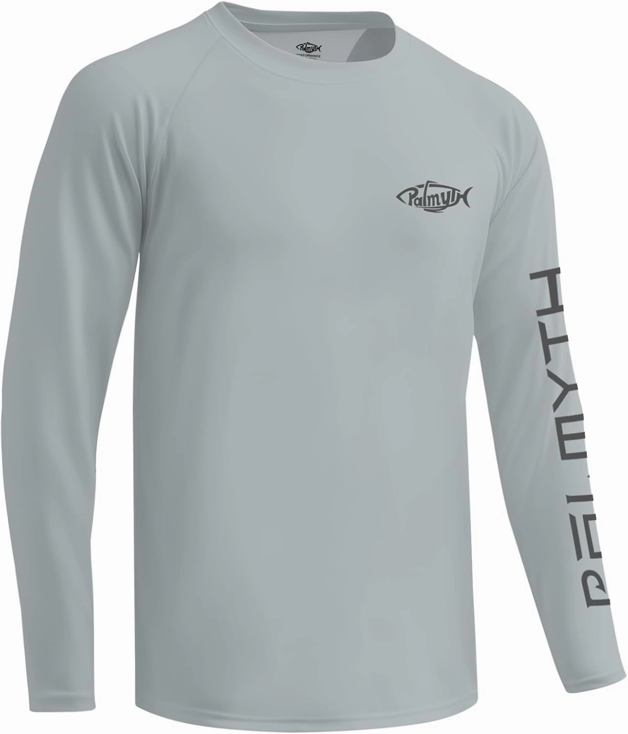 Palmyth Fishing Shirts for Men Long Sleeve UPF 50  Sun Protection UV T Shirt Tee