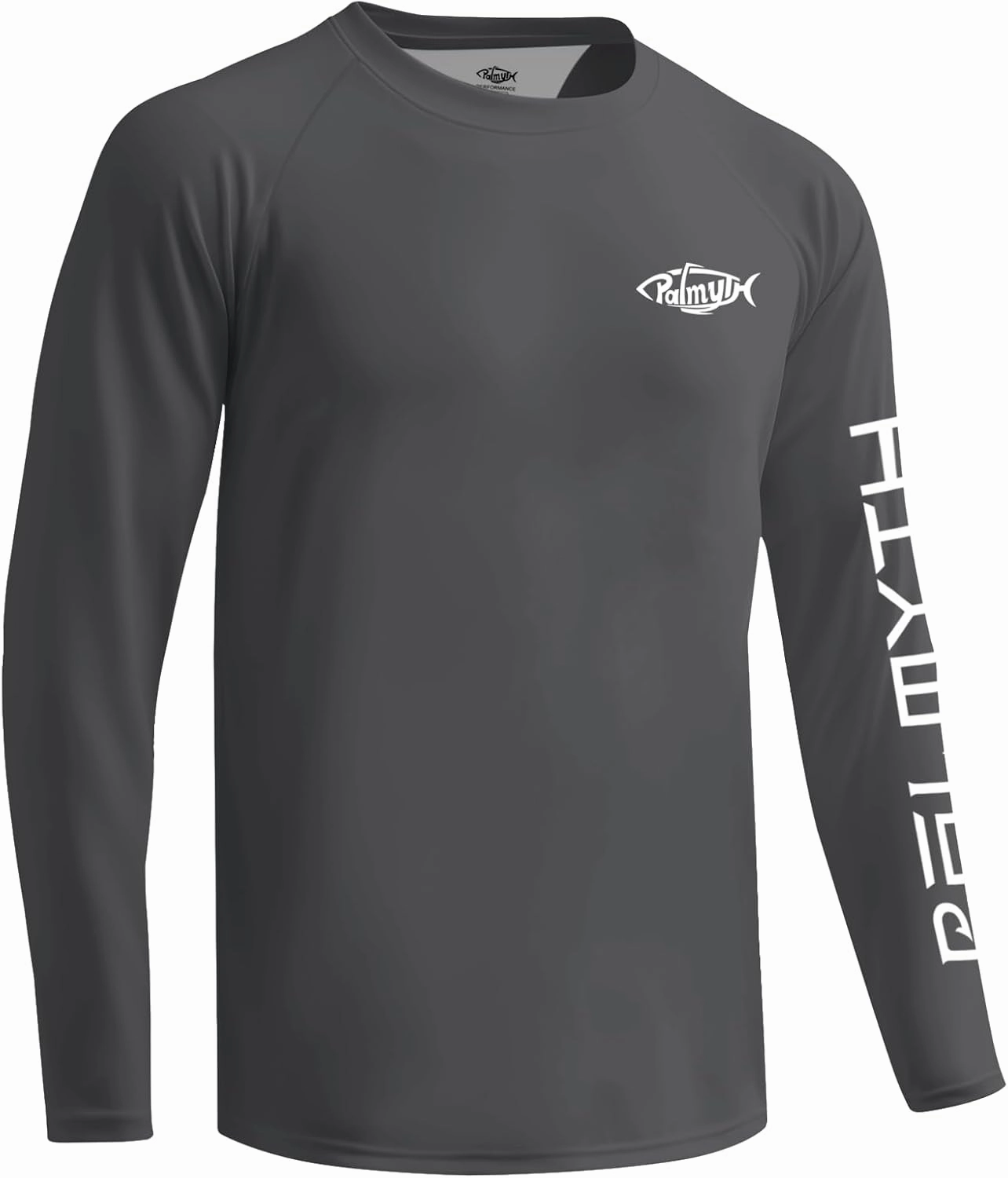 Palmyth Fishing Shirts for Men Long Sleeve UPF 50  Sun Protection UV T Shirt Tee