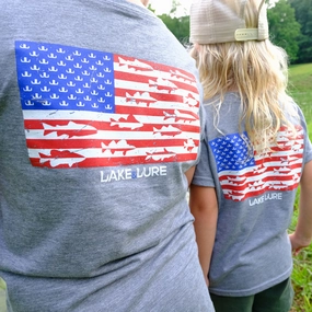 Patriot Fish Blend Tee - Kids