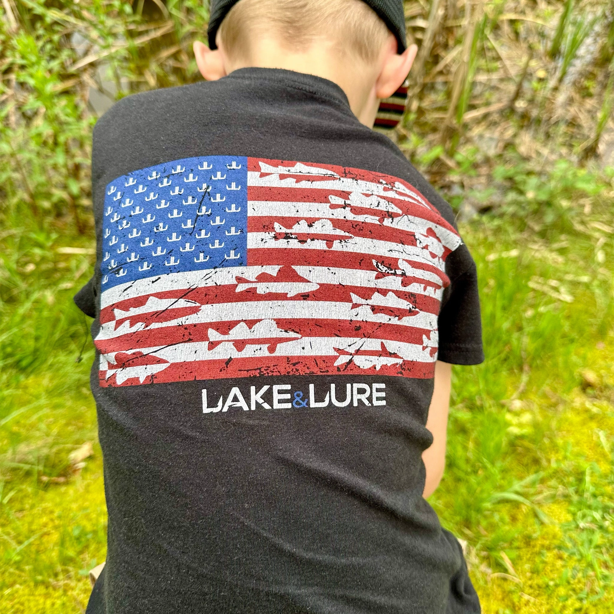 Patriot Fish Blend Tee - Kids